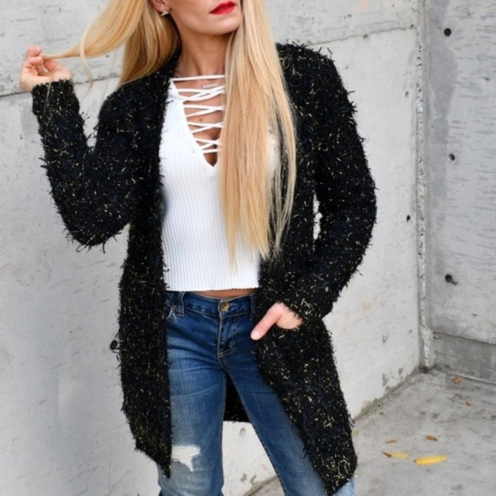 \PARIS Soft Sparkling Cardigan